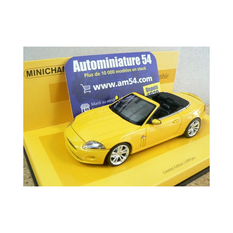 Jaguar XK Convertible 2005 Linéa Giallo 436130530 Minichamps