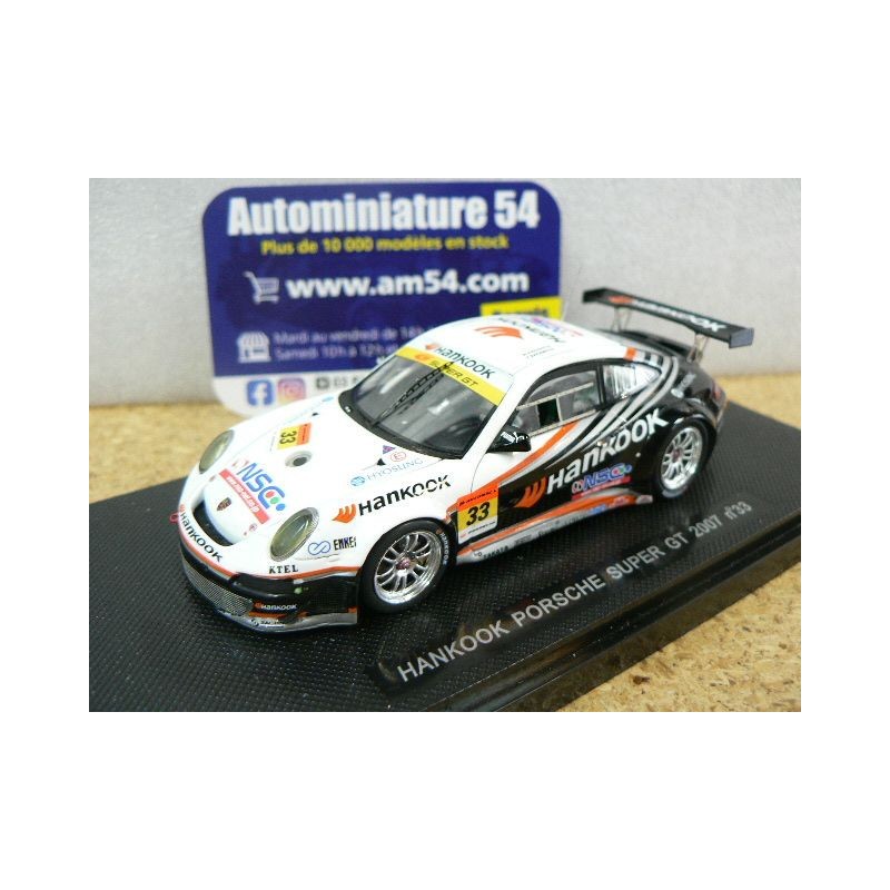 2007 Porsche 911 997 Hankook n°33 Super GT JGTC 43925 Ebbro