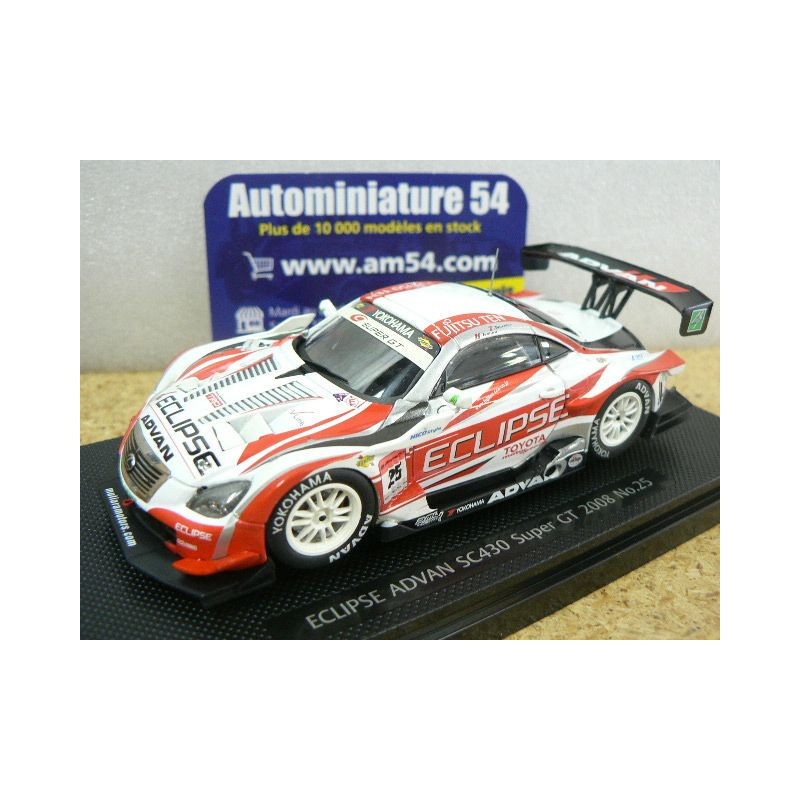 2008 Toyota (lexus sc430) Eclipse GT500 n°25 Super GT JGTC 44056 Ebbro