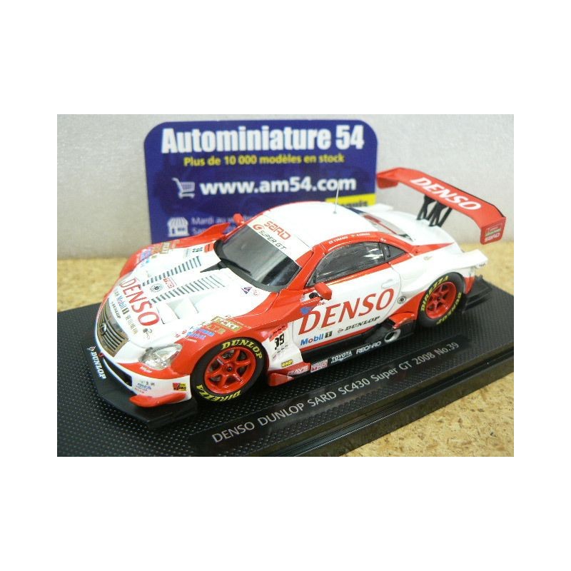 2008 Toyota (lexus sc430) Denso GT500 n°39 Super GT JGTC 44058 Ebbro