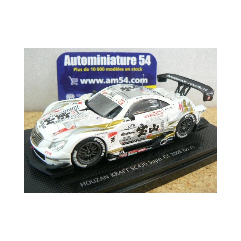 2009 Toyota (lexus sc430) Houzan Kraft GT500 n°35 Super GT JGTC 44057 Ebbro