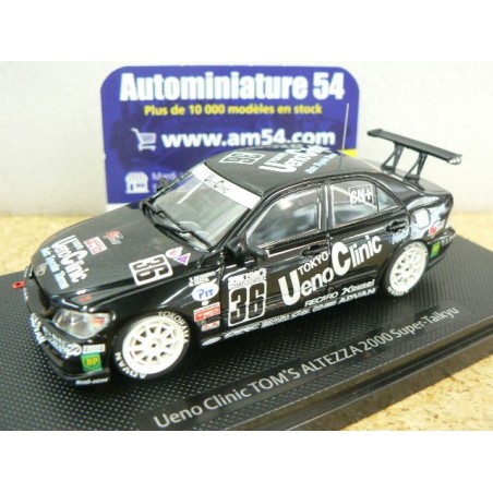 2000 Toyota (lexus IS200) Ueno Clinic TOM'S Altezza n°36 JGTC 44081 Ebbro