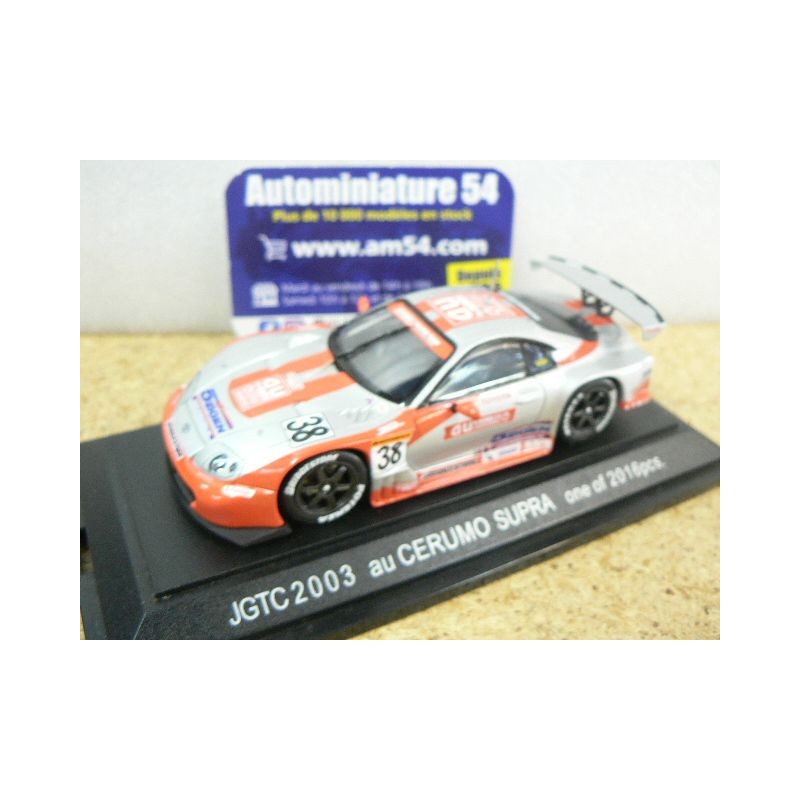 2003 Toyota Supra au Cerumo JGTC n°38 JGTC 43497 Ebbro