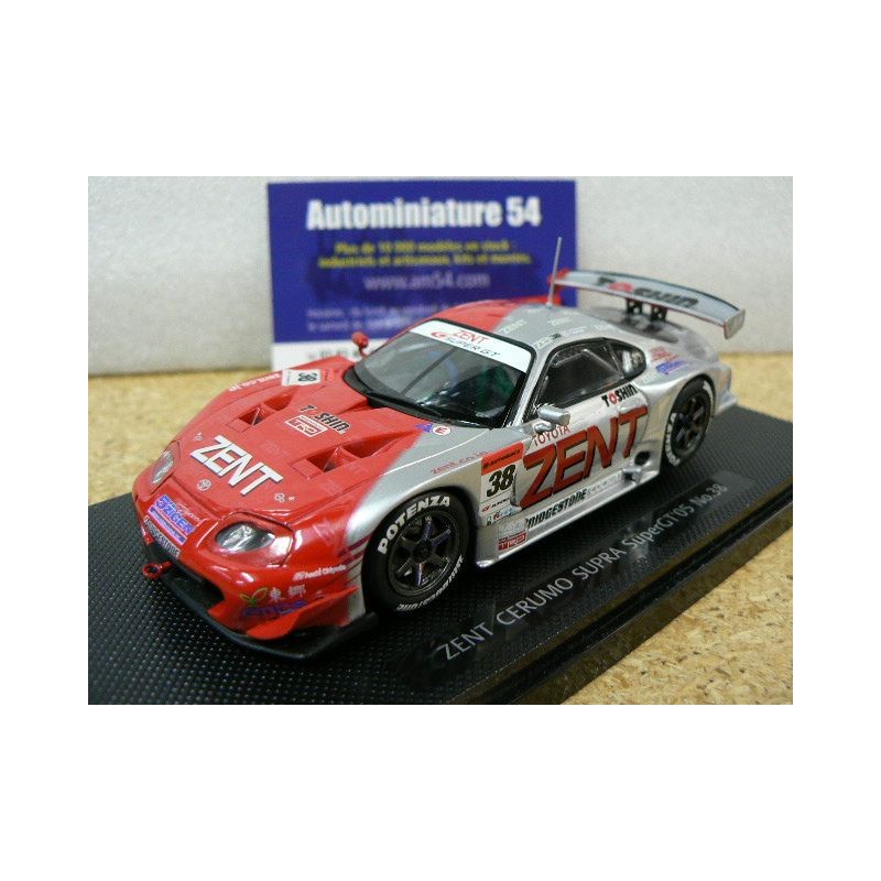 2005 Toyota Supra Zent Cerumo SuperGT n°38 JGTC 43695 Ebbro