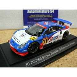 2003 Toyota Celica Sigma Dunlop n°71 JGTC 43550 Ebbro
