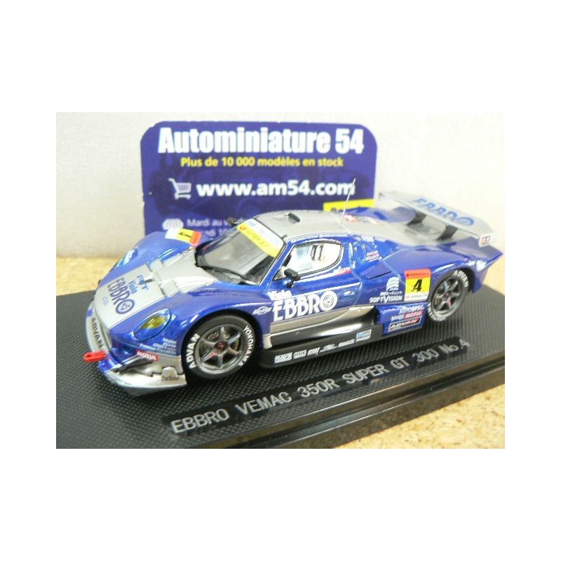 2007 Ebbro Vemac 350R n°4 GT300 43903 Ebbro