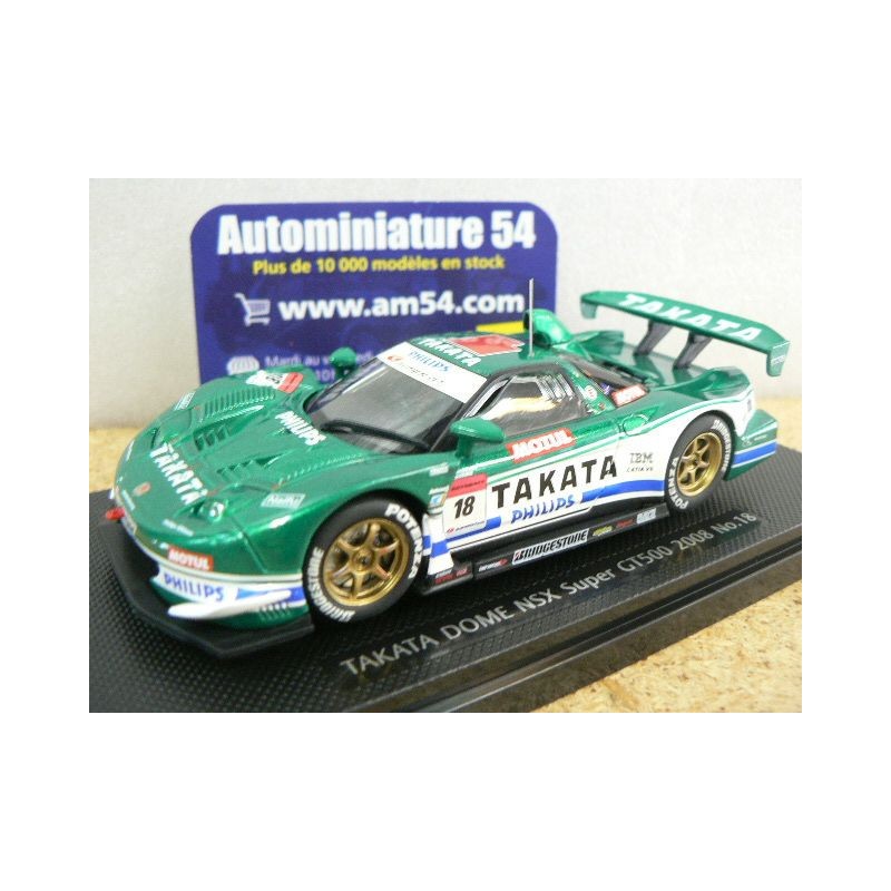 2008 Honda Takata Dome NSX JGTC n°18 44048 Ebbro