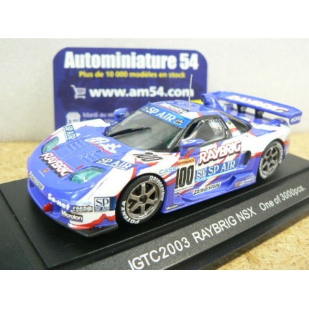 2003 Honda Raybrig NSX JGTC n°100 43461 Ebbro