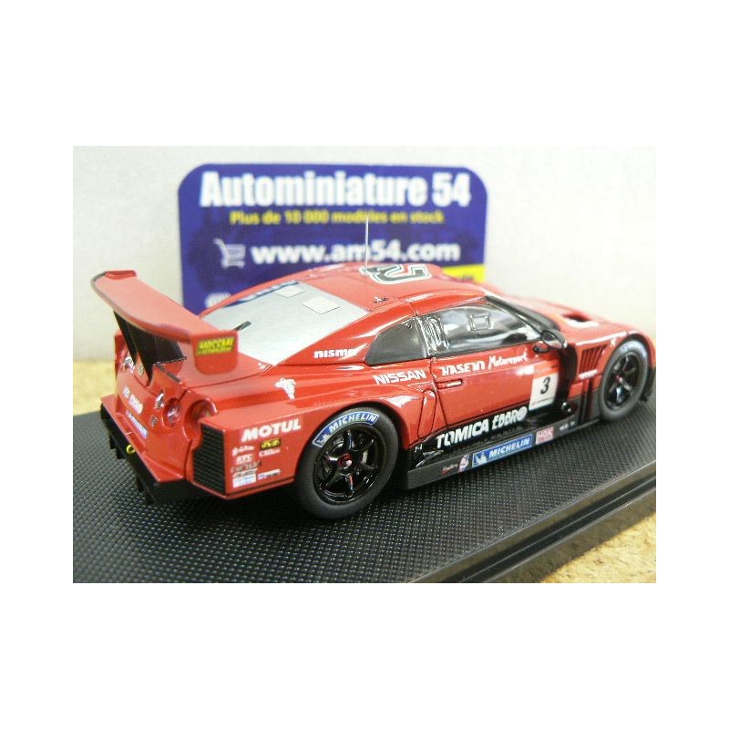 2009 Nissan GT-R Hasemi Tomica Ebbro SUPER GT500 JGTC n°3 TOMYTEC