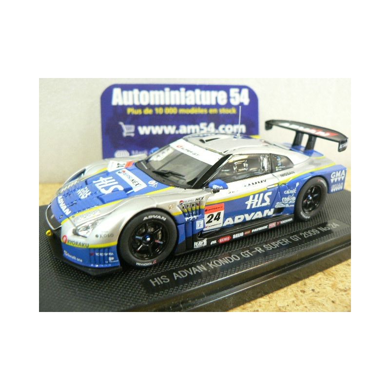 2009 Nissan HIS ADVAN Kondo GT-R SUPER GT500 n°24 44175 Ebbro