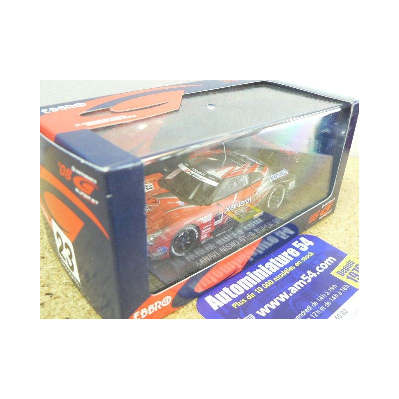 2008 Nissan GT-R Xanavi Nismo n°23 SUPER GT500 JGTC 44044 Ebbro