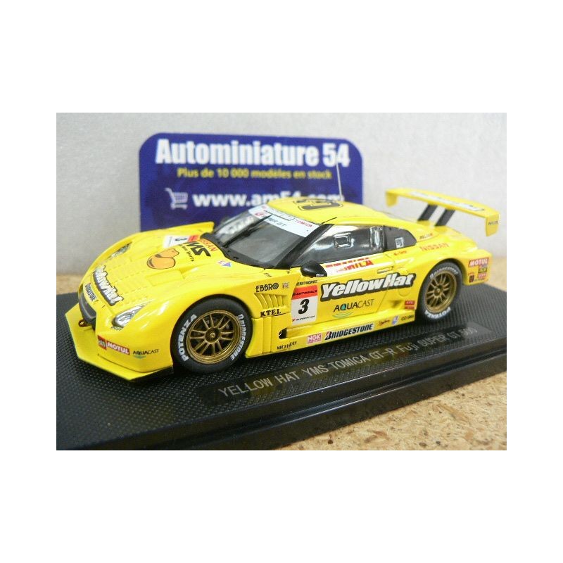 2008 Nissan GT-R Yellow Hat YMS Tomica SUPER GT500 FUJI n°3 44130 Ebbro