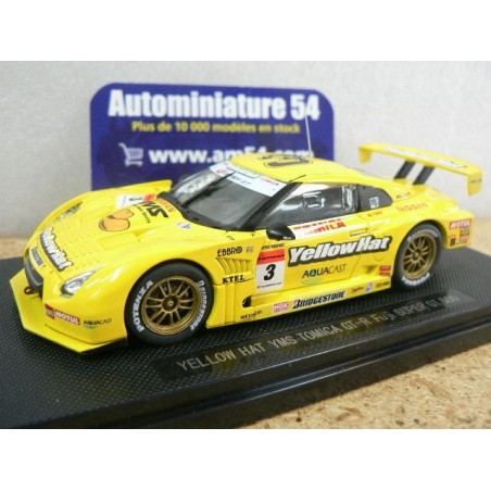 2008 Nissan GT-R Yellow Hat YMS Tomica SUPER GT500 FUJI n°3 44130 Ebbro