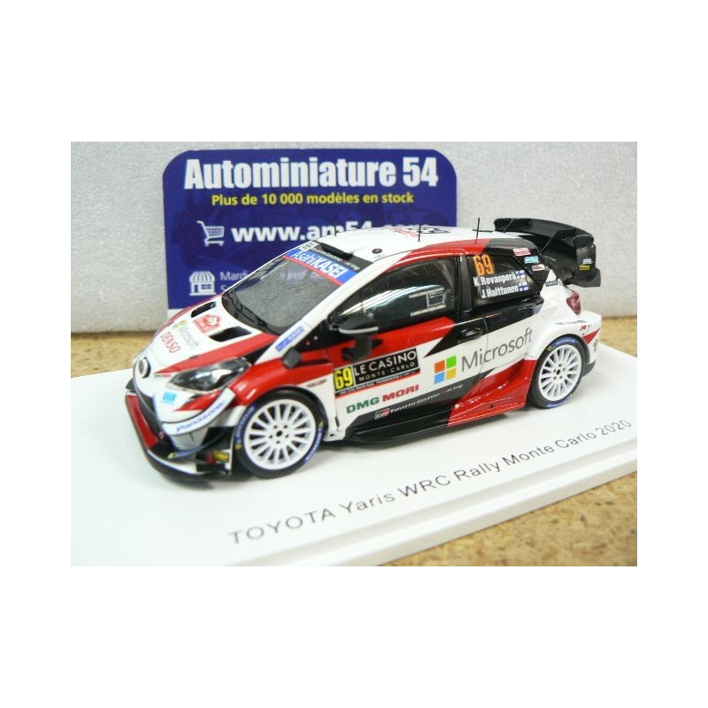 2020 Toyota Yaris WRC n°69 Rovanpera - Halttunen Monte Carlo S6554 Spark Model