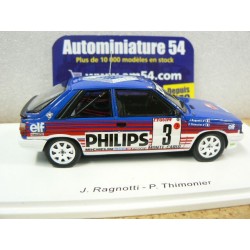 1987 Renault 11 Turbo n°3 Ragnotti - Thimonier Monte Carlo S5567 Spark Model