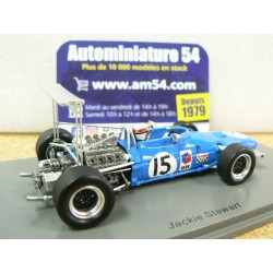 1968 Matra MS10 n°15 Jackie Stewart 1st Winner US GP S7182 Spark Model