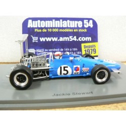 1968 Matra MS10 n°15 Jackie Stewart 1st Winner US GP S7182 Spark Model