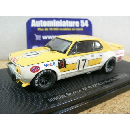 1972 Nissan Skyline GTR KPGC 10 n°17 Fuji 44140 Ebbro