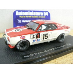 1972 Nissan Skyline GTR KPGC 10 n°15 Fuji 44138 Ebbro