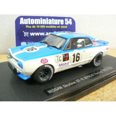 1972 Nissan Skyline GTR KPGC 10 n°16 Fuji 44139 Ebbro