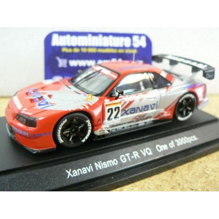 2002 Nissan Nismo Xanavi Skyline GTR R34 n°22 JGTC 43376 Ebbro