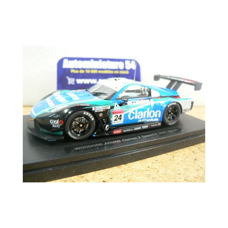 2007 Nissan 350Z n°24 Woodone Advan Clarion Super GT Late Version 43929 Ebbro