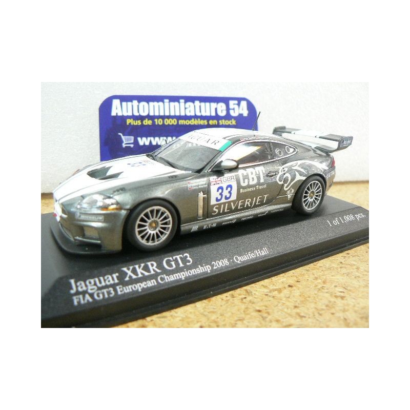 2008 Jaguar XKR GT3 Championchip FIA n°33 Quaife - Hall  400081333 Minichamps