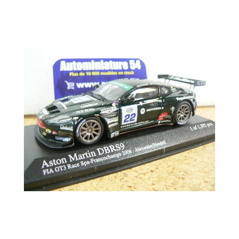 2006 Aston Martin DBRS9 n°22 Alexander - Needell FIA GT3 Spa 400061322 Minichamps