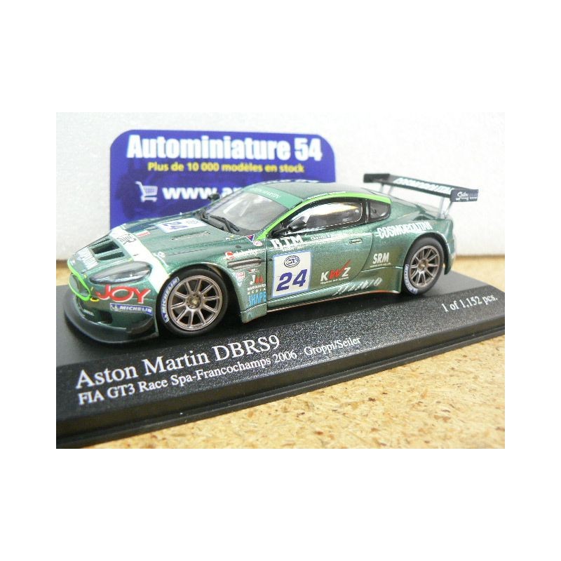 2006 Aston Martin DBRS9 n°24 Groppi - Seiler FIA GT3 Spa 400061324 Minichamps