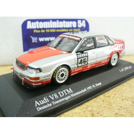 1992 Audi V8 n°45 Hubert Haupt DTM 400921445 Minichamps