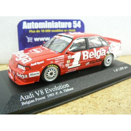 1992 Audi V8 n°45 Hubert Haupt DTM 400921445 Minichamps