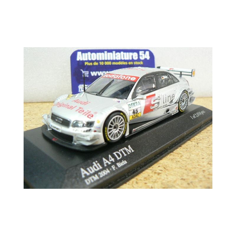 2004 Audi A4 n°45 F Biela DTM 400041445 Minichamps