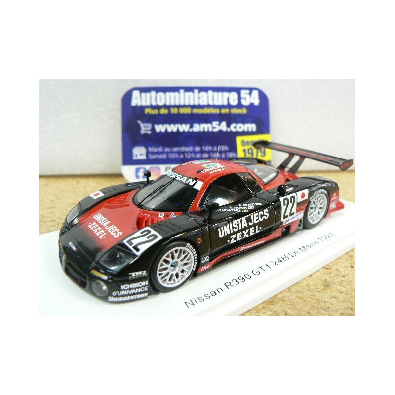 1997 Nissan R390 GT1 n°22 Suzuki - Patrese - Van de Poele Le Mans S3578 Spark Model