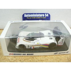 1993 Peugeot 905 n°3 Hélary - Bouchut - Brabham Le Mans 43lm93 Spark Model