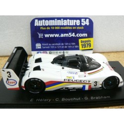 1993 Peugeot 905 n°3 Hélary - Bouchut - Brabham Le Mans 43lm93 Spark Model