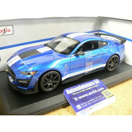 Ford Mustang Shelby GT500 Bleue 2020 31388B Maisto
