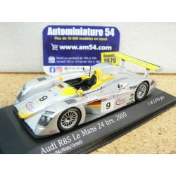 2000 Audi R8S n°9 Aiello - McNish - Ortelli 2nd Le Mans 430000909 Minichamps