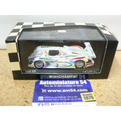 2001 Audi R8 n°3 Herbert - Kelleners - Theys Le Mans 400010903 Minichamps