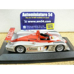 2002 Audi R8 n°1 Biela - Christensen - Pirro Sebring 400021391 Minichamps