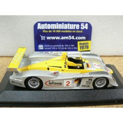 2002 Audi R8 n°2 Capello - Herbert - Pescatori 1st Winner Sebring 400021392 Minichamps