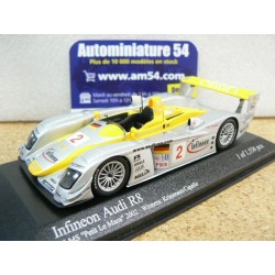 2002 Audi R8 n°2 Kristensen - Capello ALMS 1st Winner Petit Le Mans 400021382 Minichamps