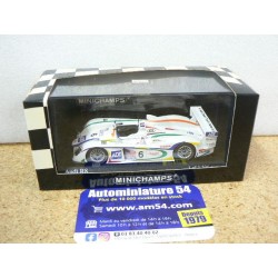 2003 Audi R8 n°6 Pirro - Letho - Johansson 3rd Le Mans Class Winner 400031306 Minichamps