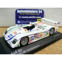 2003 Audi R8 n°38 Pirro - Lehto - Johansson  Sebring 400031338 Minichamps