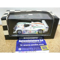 2003 Audi R8 n°38 Pirro - Lehto - Johansson  Sebring 400031338 Minichamps