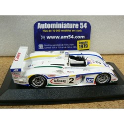 2004 Audi R8 n°2 Lehto - Werner - Pirro Le Mans 400041302 Minichamps