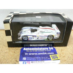 2004 Audi R8 n°2 Lehto - Werner - Pirro Le Mans 400041302 Minichamps