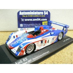 2005 Audi R8 n°4 Ortelli - Gounon - Montagny 4th Le Mans 400051394 Minichamps