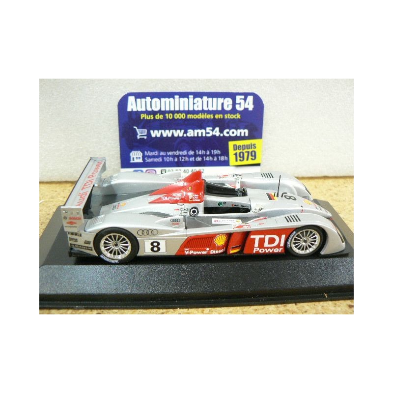 Minichamps AUDI R10 - PIRRO/WERNER/BIELA - WINNER - AUDI SPORT TEAM NORTH AMERICA - 24H LE MANS 2007 400071601
