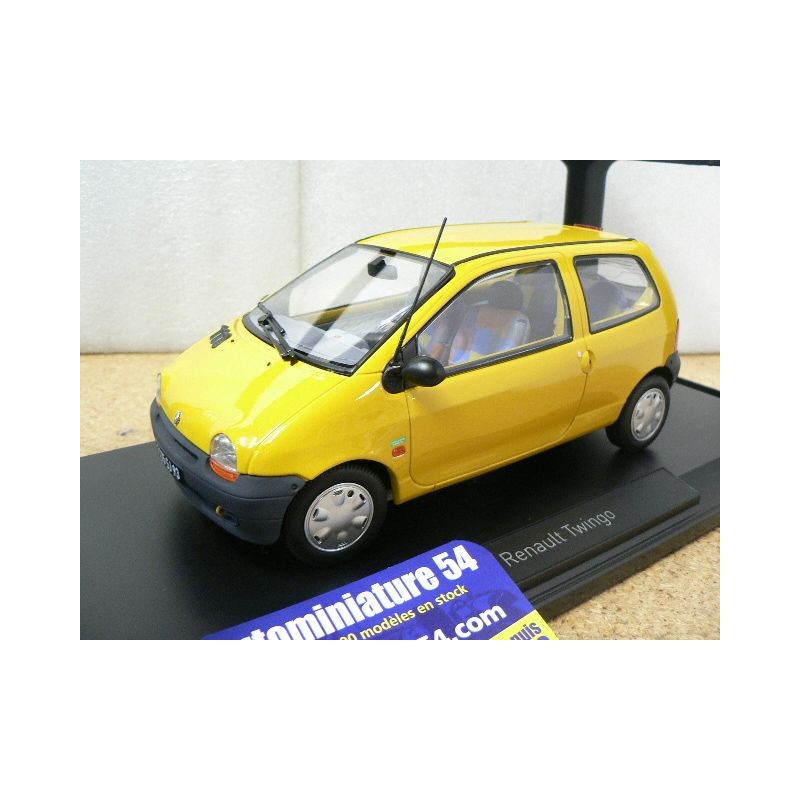 Renault Twingo 1996 Lemon Yellow "Benetton"  185297 Norev