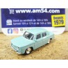 Renault 8 bleu Ile de France 1963 512793 Norev 1/87